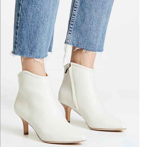 joie white boots